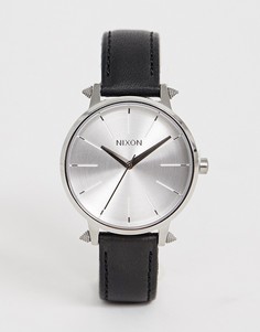 Часы с кожаным ремешком Nixon A108 Artifact Kensington - Черный