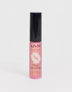 Масло для губ NYX Professional Makeup This Is Everything - Розоватый - Розовый