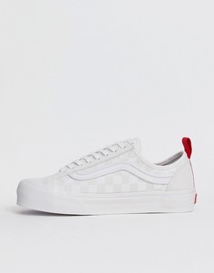 Белые кроссовки Vans Leila Hurst decon Style 36 - Розовый