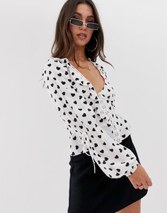 Топ с принтом For Love & Lemons - Мульти
