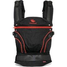Manduca Слинг-рюкзак BlackLine RadicalRed в комплекте с накладками на лямки (Красный) (2222011003)