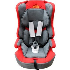 Автокресло Actrum LB-513 (9-36) цвет Grey+Red/velure (серый+красный/велюр)