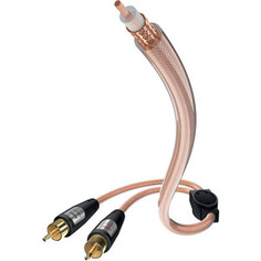 Кабель сабвуферный Inakustik Star Audio Cable, Y-Sub, RCA 2RCA, 12 m, 00308312