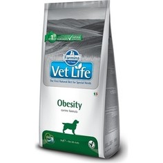 Сухой корм Farmina Vet Life Obesity Canin диета при ожирении для собак 12кг (25401)