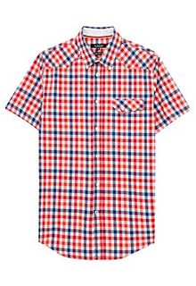 Рубашка в клетку Al Franco