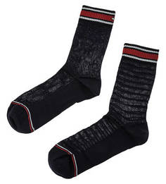 Комплект из двух пар носков синего цвета Tommy Hilfiger