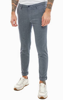 Синие хлопковые брюки Cinque