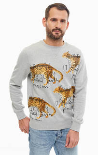 Хлопковый свитшот с принтом Antony Morato