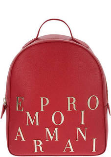 Рюкзак в городском стиле с металлическим декором Emporio Armani