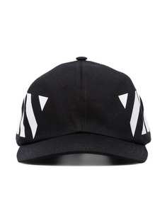 Off-White кепка с диагональными полосками