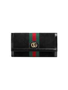 Gucci континентальный кошелек Ophidia