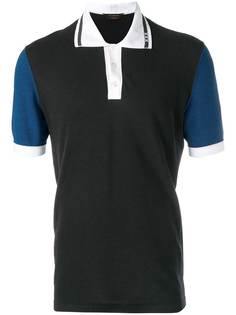 Ermenegildo Zegna XXX рубашка-поло в стиле колор-блок