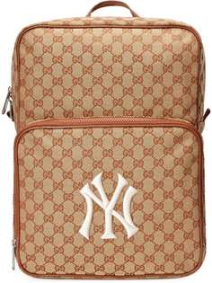 Gucci рюкзак с вышитым логотипом NY Yankees