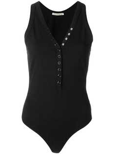 T By Alexander Wang боди на кнопках