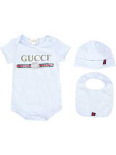 Gucci Kids боди с логотипом