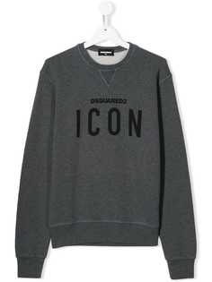 Dsquared2 Kids толстовка с принтом и логотипом