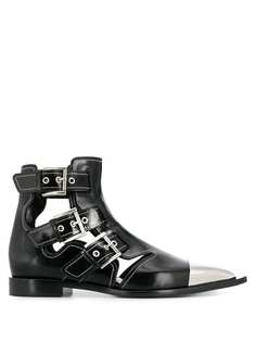 Alexander McQueen ботильоны с пряжками
