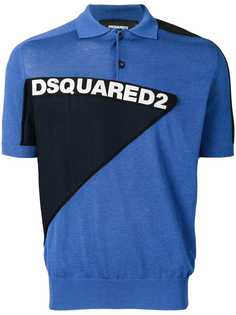 Dsquared2 рубашка-поло с логотипом