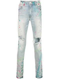 Amiri faded distressed jeans