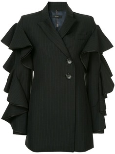 Ellery блейзер Babitz с оборками