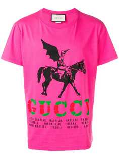 Gucci winged jockey logo T-shirt