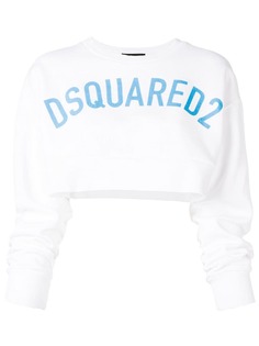 Dsquared2 укороченная толстовка с логотипом