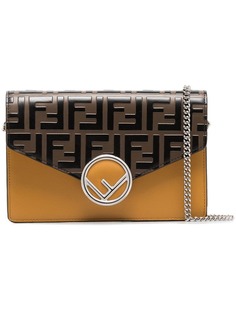 Fendi клатч с логотипом FF