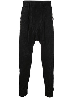 11 By Boris Bidjan Saberi брюки с заниженным шаговым швом