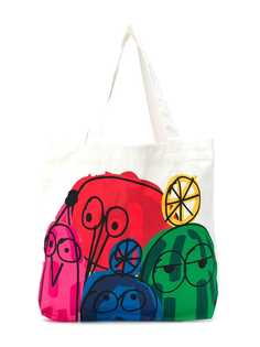 Marni Kids сумка-шопер с принтом