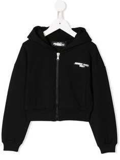 Jeremy Scott Junior худи на молнии с логотипом