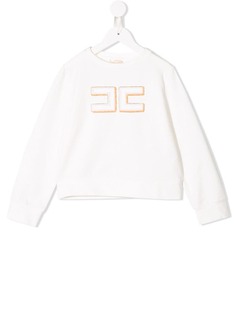 Elisabetta Franchi La Mia Bambina футболка с логотипом