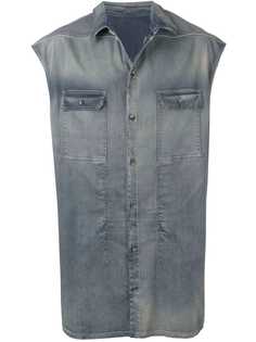 Rick Owens DRKSHDW рубашка с длинными рукавами