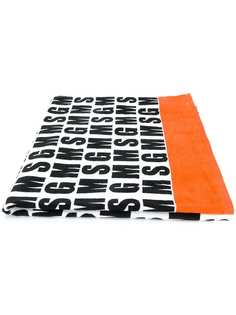 MSGM пляэное полотенце MSGM X Zundek