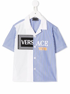 Young Versace юбка с контрастной вставкой