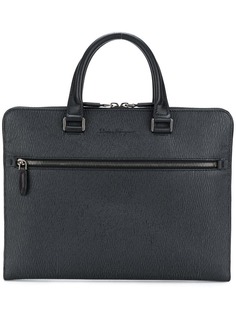 Salvatore Ferragamo сумка для ноутбука с тисненым логотипом