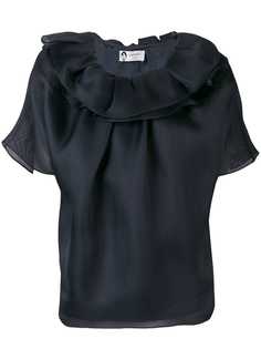 Lanvin блузка с оборками