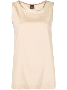 Lorena Antoniazzi топ с блестящей окантовкой