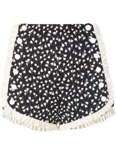 Morgan Lane шорты Edie с завышенной талией