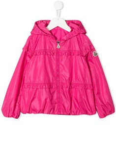 Moncler Kids дутый жилет с капюшоном