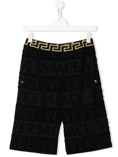 Young Versace шорты с логотипом