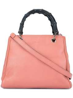 Gucci Vintage маленькая сумка-шопер с бамбуковыми ручками