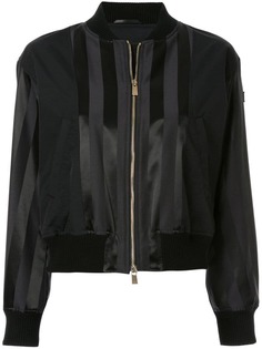 Tatras striped bomber jacket