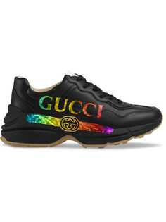 Gucci кроссовки Rhyton с логотипом Gucci