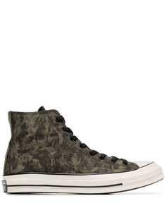 Converse высокие кроссовки Chuck 70 с камуфляжным узором