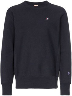 Champion джемпер с вышитым логотипом и длинными рукавами