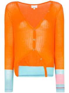 i-am-chen кардиган с контрастными рукавами