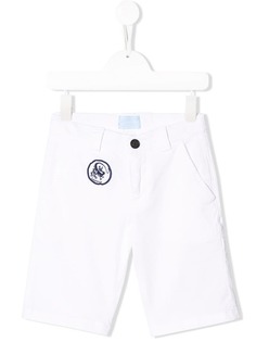Lanvin Enfant джинсовые шорты с логотипом