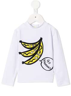 Stella Mccartney Kids топ для плавания с принтом Go Bananas