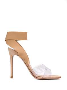 Gianvito Rossi босоножки с прозрачными ремешками