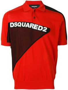 Dsquared2 рубашка-поло с логотипом